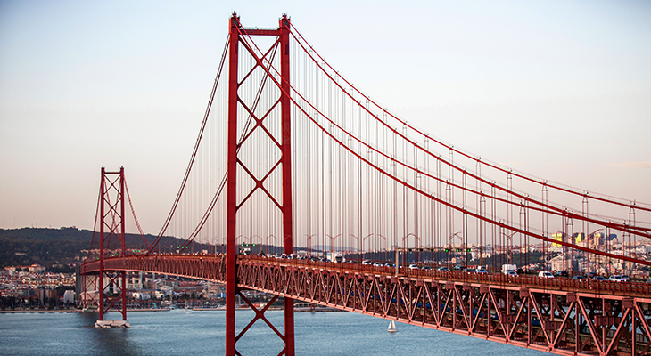 Belém district in Lisbon with the Tower of Belém, Jerónimos Monastery, and the Tagus River — featured in the Lisbon Immersive Day Tour by Lux Motion