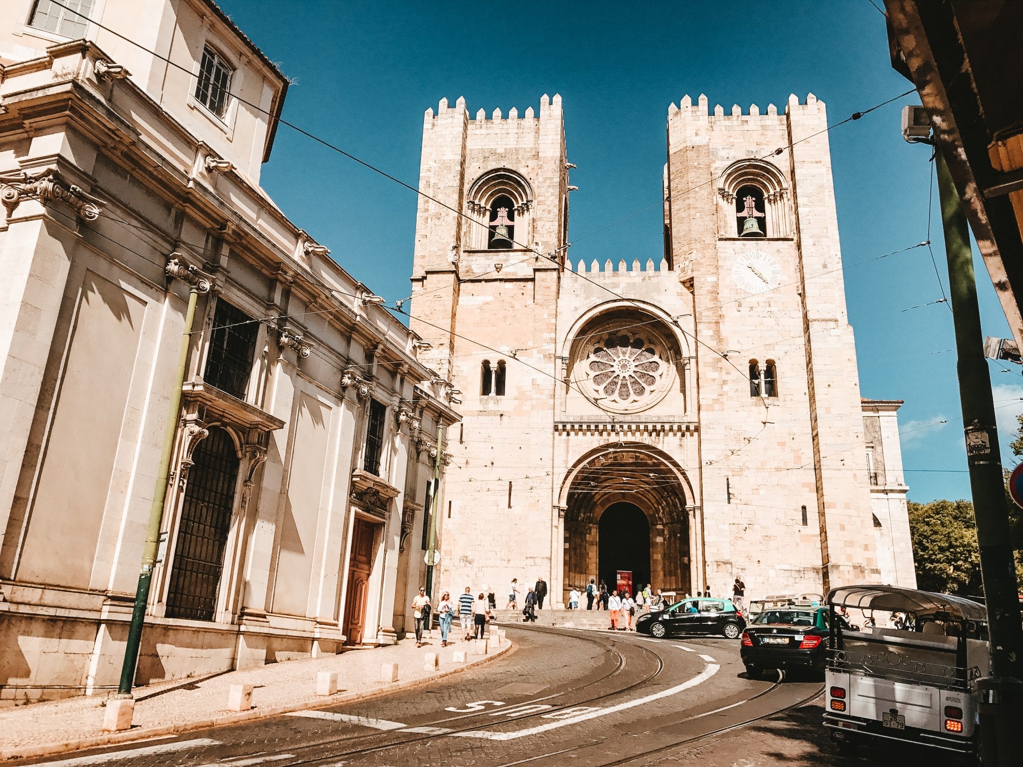 Belém district in Lisbon with the Tower of Belém, Jerónimos Monastery, and the Tagus River — featured in the Lisbon Immersive Day Tour by Lux Motion